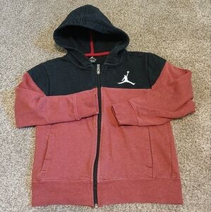 Jordan Full Zip Hoodie Boys Size Medium